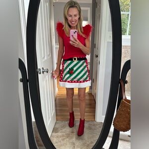 With love derek adorable Christmas skirt… Only worn one time like new